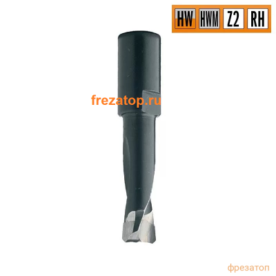 380.080.11 CMT Фреза с твердосплавной напайкой для DOMINO-FESTOOL 8x28x49 Z=2 хвостовик S=M6x0,75 правое вращение