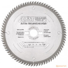 295.078.10M CMT Диск пильный 250x30x3,2/2,2 10° чередующийся прямой-прямой-трапеция зуб Z=78 295.078.10M CMT Диск пильный 250x30x3,2/2,2 10° чередующийся прямой-прямой-трапеция зуб Z=78