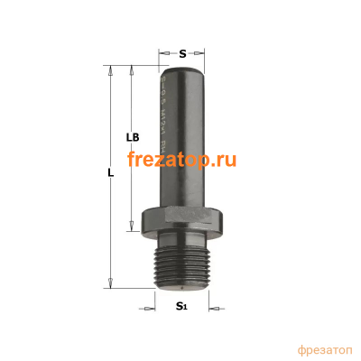 797.580.00 CMT Резьбовой держатель M10x1,5 хвостовик S=8x40 L=55 RH