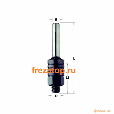 824.064.00 CMT Адаптер концевой для дисковых фрез (гайка) хвостовик S=6,35