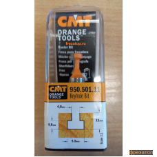 950.501.11 CMT Фреза (Т-образный паз) хвостовик S=12 D раб.=4,8/9,5x11x54 950.501.11 CMT Фреза (Т-образный паз) хвостовик S=12 D раб.=4,8/9,5x11x54