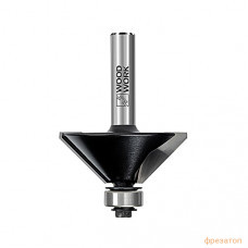 Фреза концевая фасочная 45гр. с нижним подшипником S8 D45 I18 L60 CMT PRO 936.4518 Фреза концевая фасочная 45гр. с нижним подшипником S8 D45 I18 L60 CMT PRO 936.4518
