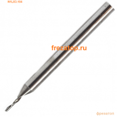 Фреза спиральная однозаходная DJTOL N1LX3.104 Фреза спиральная однозаходная DJTOL N1LX3.104