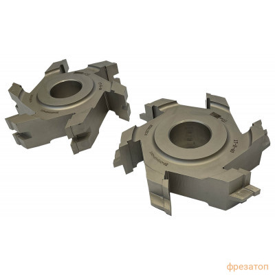 Фрезы для доски пола комплект H=50 160*40 Z6 HSS шип трапеция 1Т-B-50 Ironmac