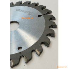 Пила дисковая подрезная коническая 120*20*2.8-4.0 Z=24 Woodtec