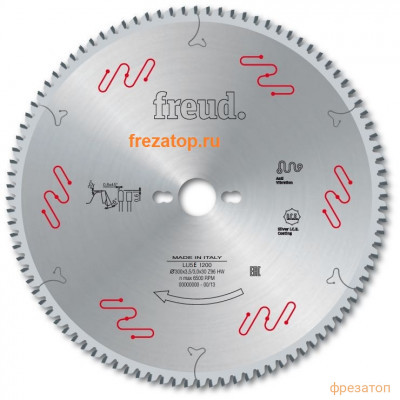 Пильный диск по алюминию и пвх 420x4/3.2x30 z120 Freud LU5D 2700