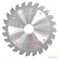 Пила дисковая подрезная коническая 120*22*3.1-4.3 Z=24 Woodtec