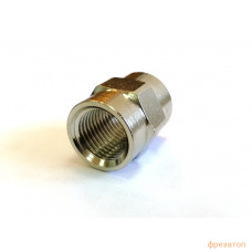 Муфта соединительная с внутренней резьбой G1/4" (мама-мама) Муфта соединительная с внутренней резьбой G1/4" (мама-мама)